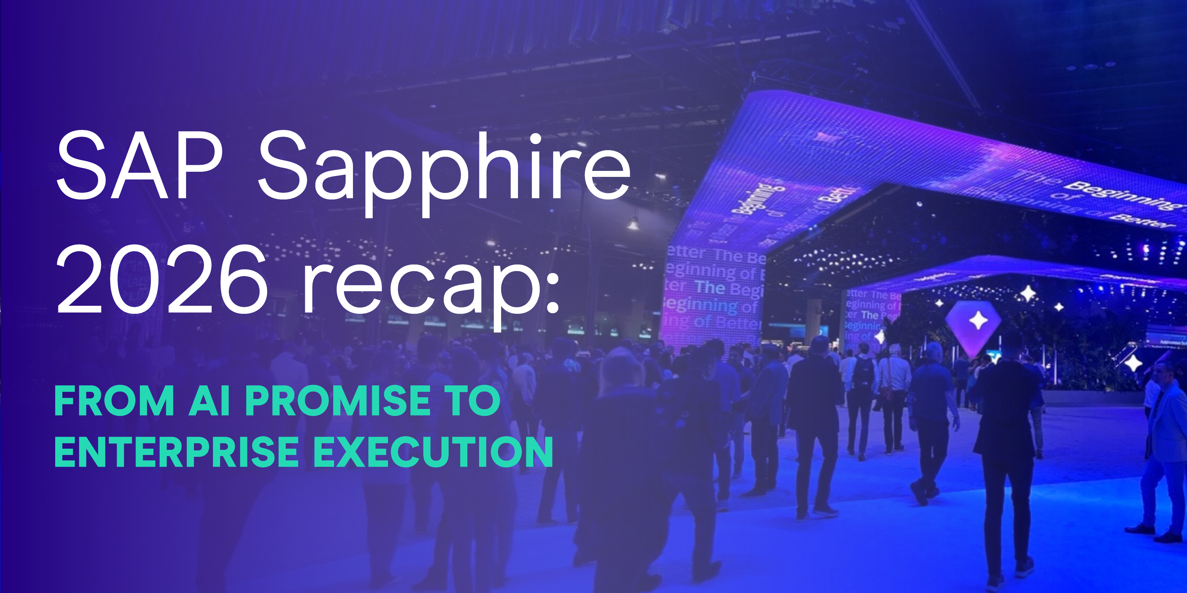 SAP Sapphire 2026: From AI promise to enterprise execution | Horizontal ...